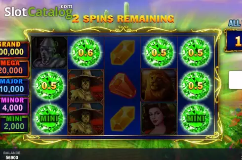 Οθόνη7. Emeralds of Oz Κουλοχέρης 