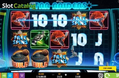Οθόνη2. Star Raiders Κουλοχέρης