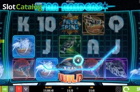 Οθόνη3. Star Raiders Κουλοχέρης