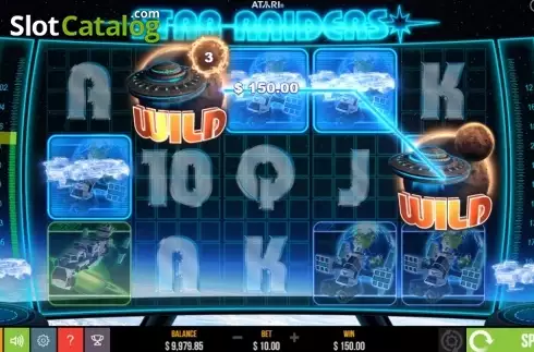 Οθόνη4. Star Raiders Κουλοχέρης