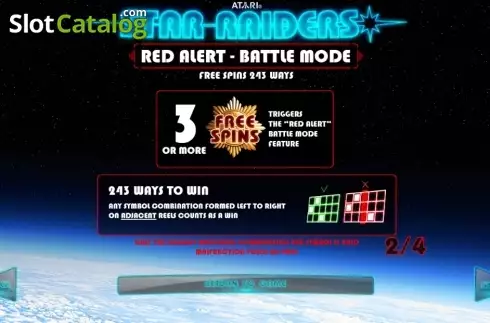 Οθόνη6. Star Raiders Κουλοχέρης