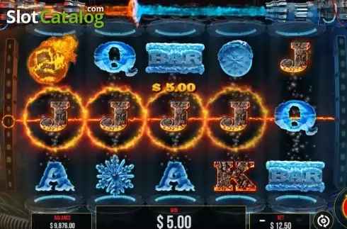 Οθόνη4. Fire vs. Ice Κουλοχέρης 