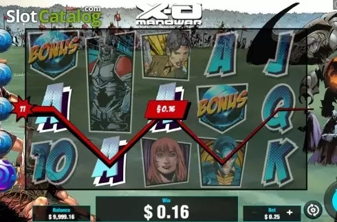 Οθόνη3. X-O ManOWar Κουλοχέρης