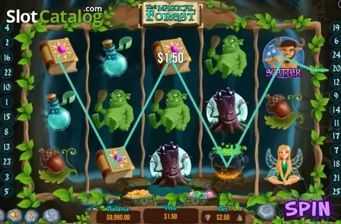 Οθόνη3. The Magical Forest (Wizard Games) Κουλοχέρης