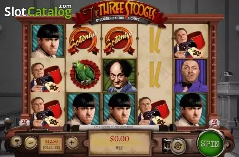 Οθόνη2. Three Stooges (Pariplay) Κουλοχέρης