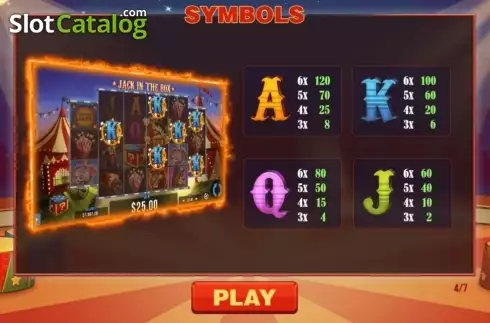 Οθόνη5. Jack in the Box (Wizard Games) Κουλοχέρης