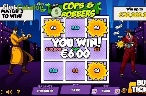 Οθόνη3. Cops and Robbers (Wizard Games) Κουλοχέρης