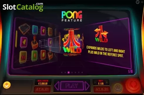 Οθόνη4. Atari Pong Κουλοχέρης