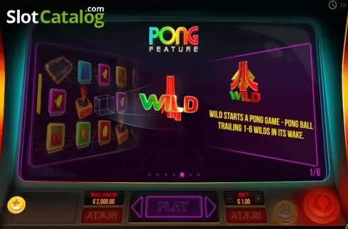 Οθόνη6. Atari Pong Κουλοχέρης
