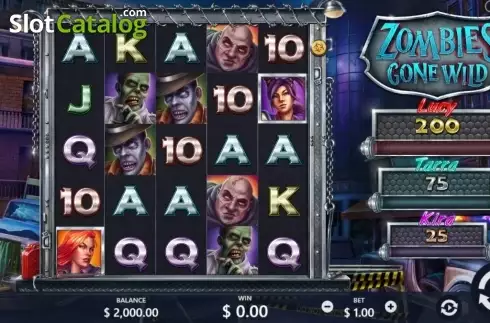 Οθόνη3. Zombies Gone Wild Κουλοχέρης