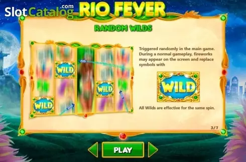 Οθόνη4. Rio Fever (Wizard Games) Κουλοχέρης
