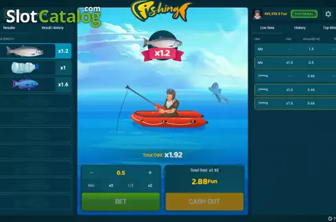 Οθόνη4. Fishing (Pascal Gaming Κουλοχέρης