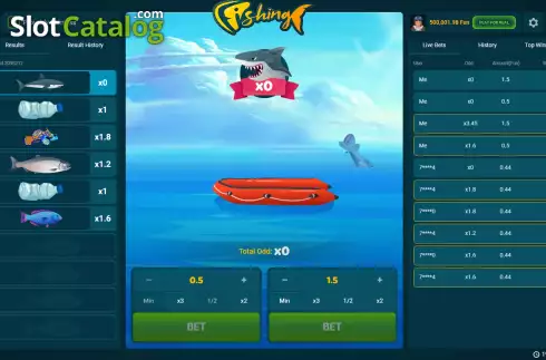 Οθόνη5. Fishing (Pascal Gaming Κουλοχέρης