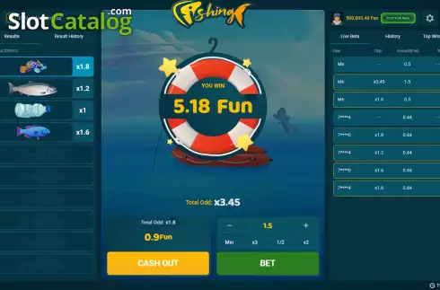Οθόνη6. Fishing (Pascal Gaming Κουλοχέρης