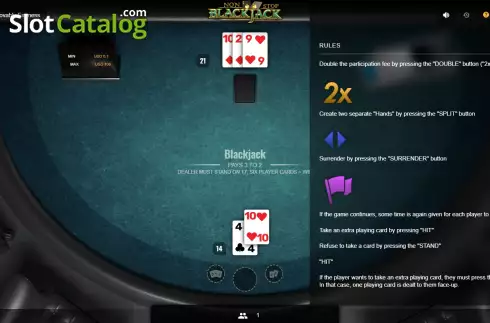 Οθόνη4. Non-Stop Blackjack Κουλοχέρης