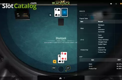 Οθόνη6. Non-Stop Blackjack Κουλοχέρης