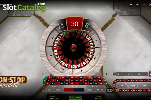 Οθόνη4. Non-Stop Roulette Κουλοχέρης