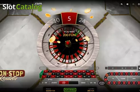 Οθόνη6. Non-Stop Roulette Κουλοχέρης