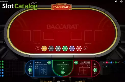 Οθόνη3. Non-Stop Baccarat Κουλοχέρης