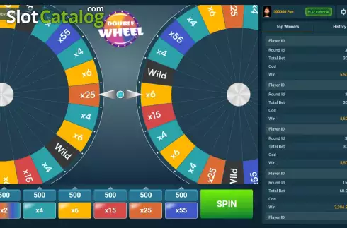 Οθόνη2. Double Wheel Κουλοχέρης