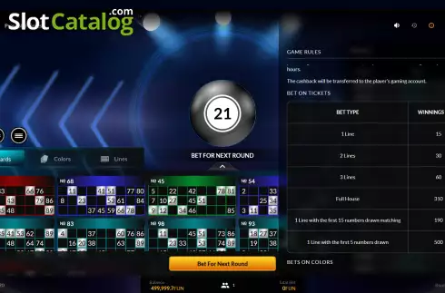 Οθόνη6. Lucky Lotto (Pascal Gaming) Κουλοχέρης