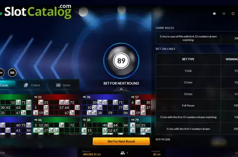 Οθόνη7. Lucky Lotto (Pascal Gaming) Κουλοχέρης