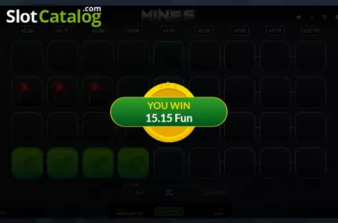 Οθόνη5. Mines (Pascal Gaming) Κουλοχέρης