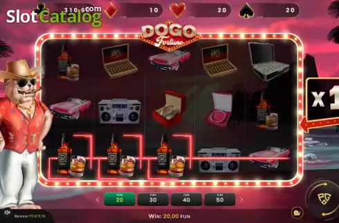 Οθόνη3. Dogo Fortune Κουλοχέρης