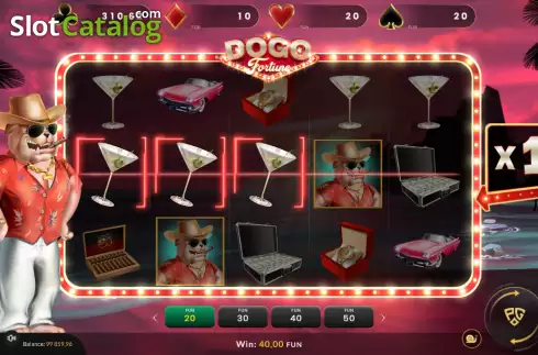 Οθόνη4. Dogo Fortune Κουλοχέρης