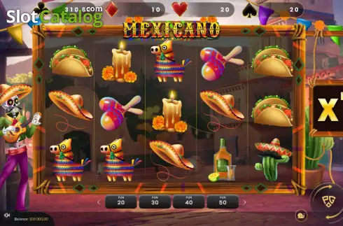 Οθόνη2. Mexicano Κουλοχέρης
