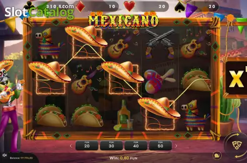Οθόνη3. Mexicano Κουλοχέρης