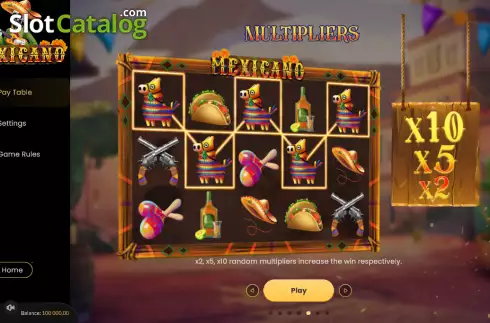 Οθόνη7. Mexicano Κουλοχέρης