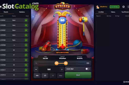 Οθόνη2. Striker (Pascal Gaming) Κουλοχέρης 