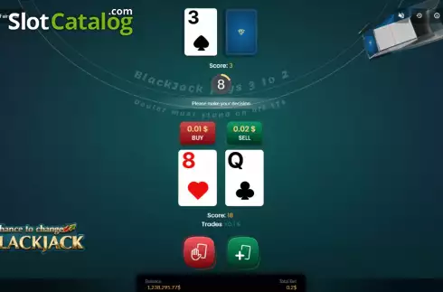 Οθόνη2. Chance To Change Blackjack Κουλοχέρης