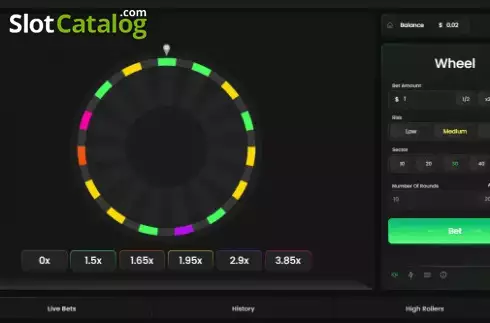 Οθόνη2. Wheel (Pascal Gaming) Κουλοχέρης 