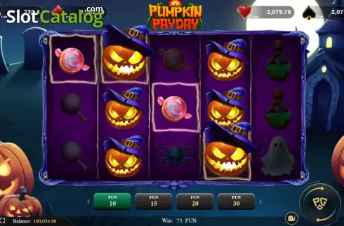 Οθόνη3. Pumpkin Payday Κουλοχέρης