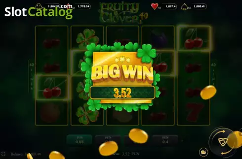 Οθόνη3. Fruity Clover 40 Κουλοχέρης 