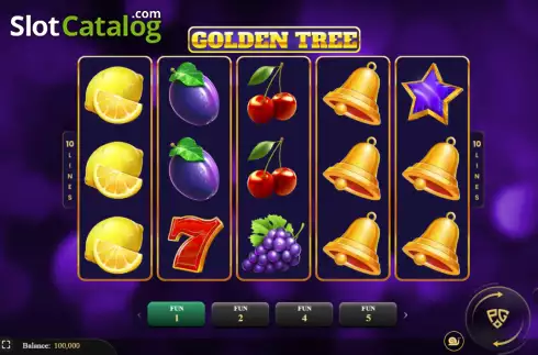 Οθόνη2. Golden Tree (Pascal Gaming) Κουλοχέρης
