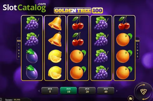 Οθόνη2. Golden Tree 100 Κουλοχέρης