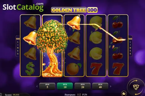 Οθόνη3. Golden Tree 100 Κουλοχέρης
