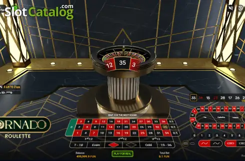 Οθόνη3. Tornado Roulette Κουλοχέρης