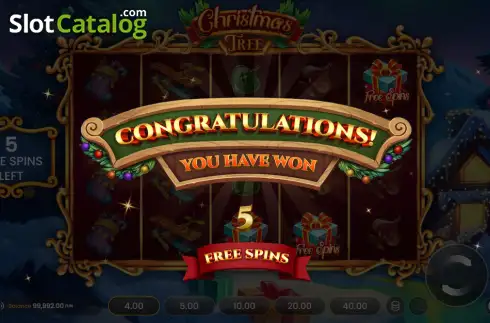Οθόνη3. Christmas Tree (Pascal Gaming) Κουλοχέρης