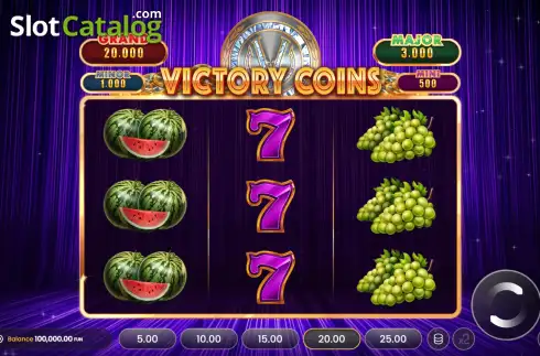 Οθόνη2. Victory Coins Κουλοχέρης 