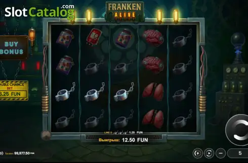 Οθόνη3. Franken Alive Κουλοχέρης
