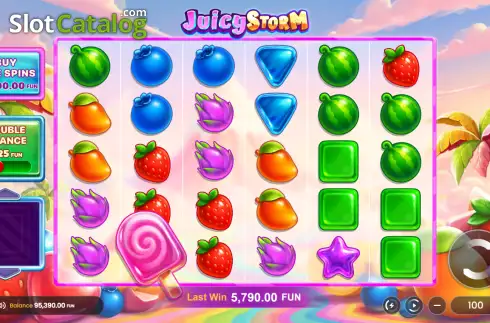 Οθόνη2. Juicy Storm Κουλοχέρης