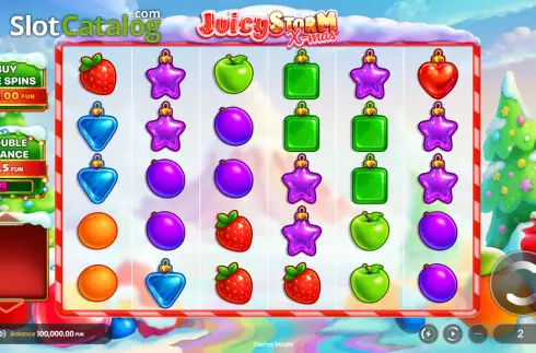Οθόνη2. Juicy Storm X-mas Κουλοχέρης 