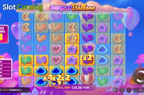 Οθόνη3. Sugar Balloon Κουλοχέρης