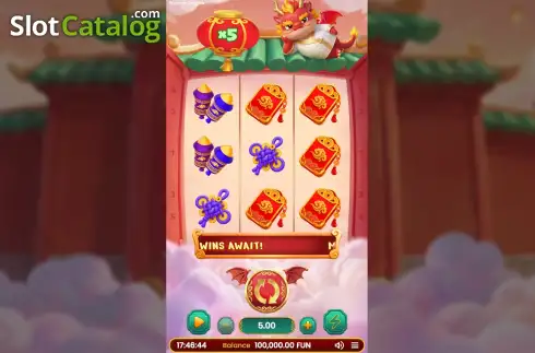 Οθόνη2. Fortune Dragao Κουλοχέρης 