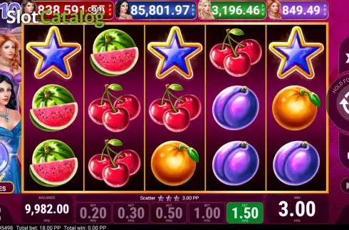 Οθόνη3. Fruit Chase 10 Κουλοχέρης
