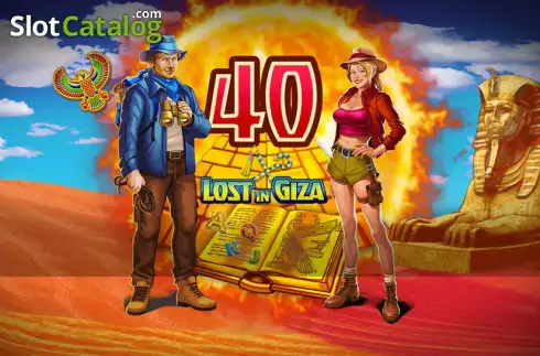 Lost in Giza 40 Λογότυπο